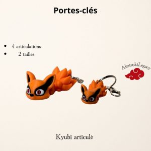 porte clé kyubi articulé akatsukilegacy